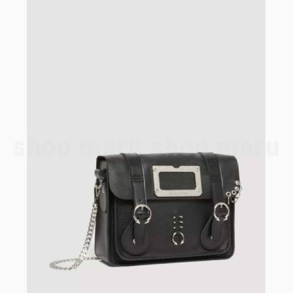 Dr Martens Limited edition studded black leather satchel